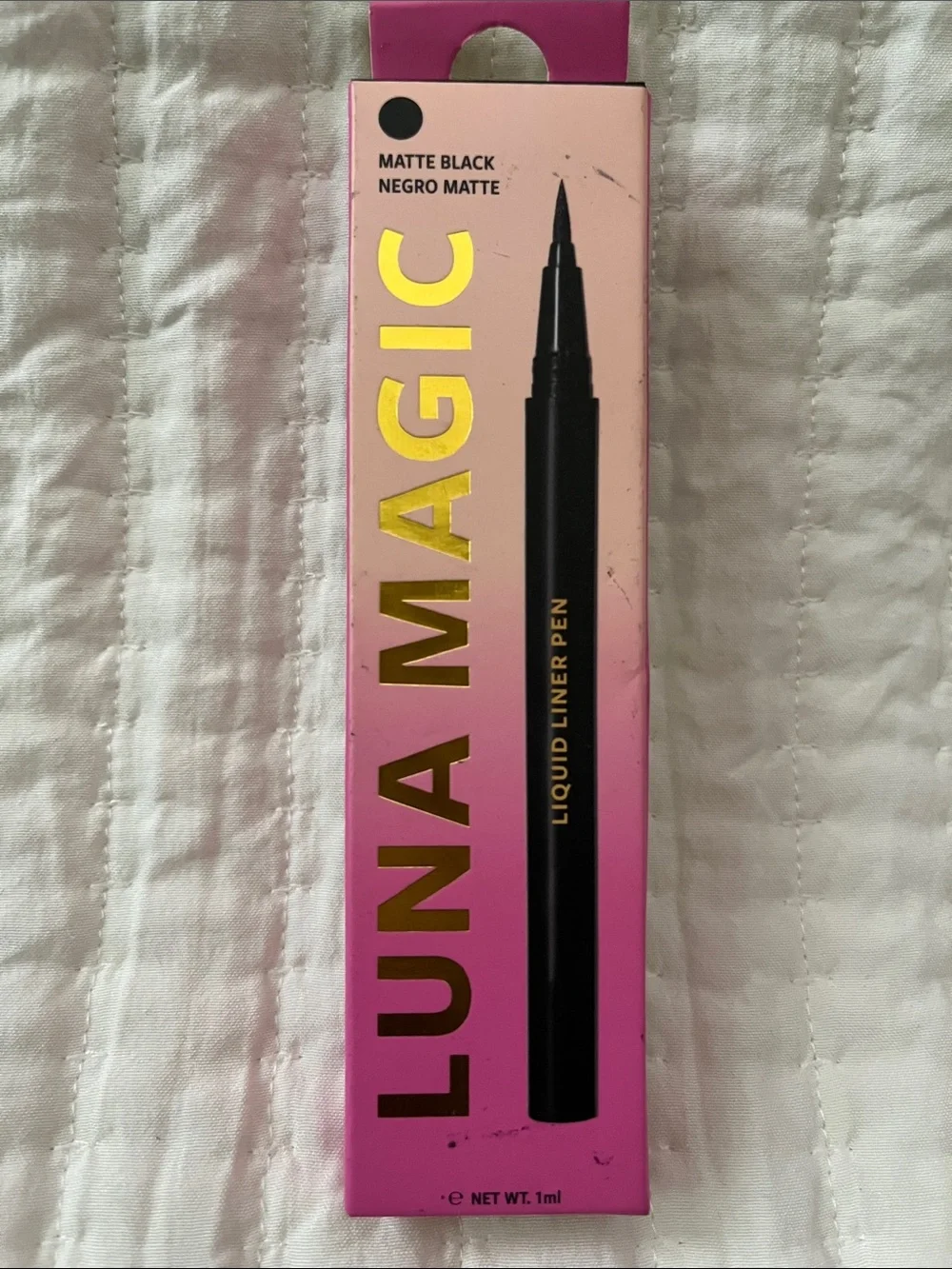 Luna Magic Matte Black Liquid Eyeliner - Precision Felt Tip